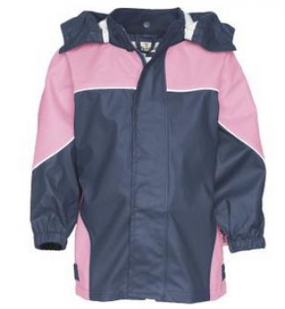 Playshoes Regenjacke - rosa/blau