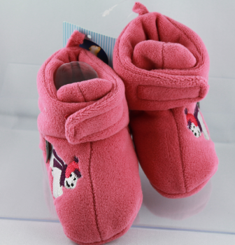 Sterntaler Babyschuh  aus Microfleece  mit Applikation