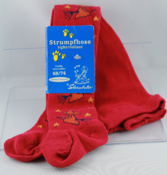 Sterntaler  Baumwoll-Strumpfhose - Hexe  rot