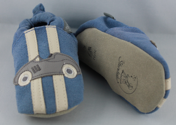Sterntaler Babyschuh/Lauflernschuh/Krabbelschuh aus weichem Leder